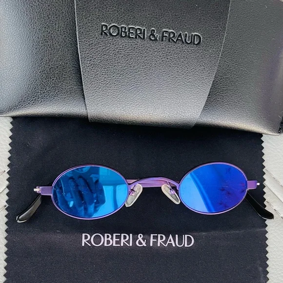 NWOT! Roberi & FraudPURPLE MIRRORED DORIS  display picture 1